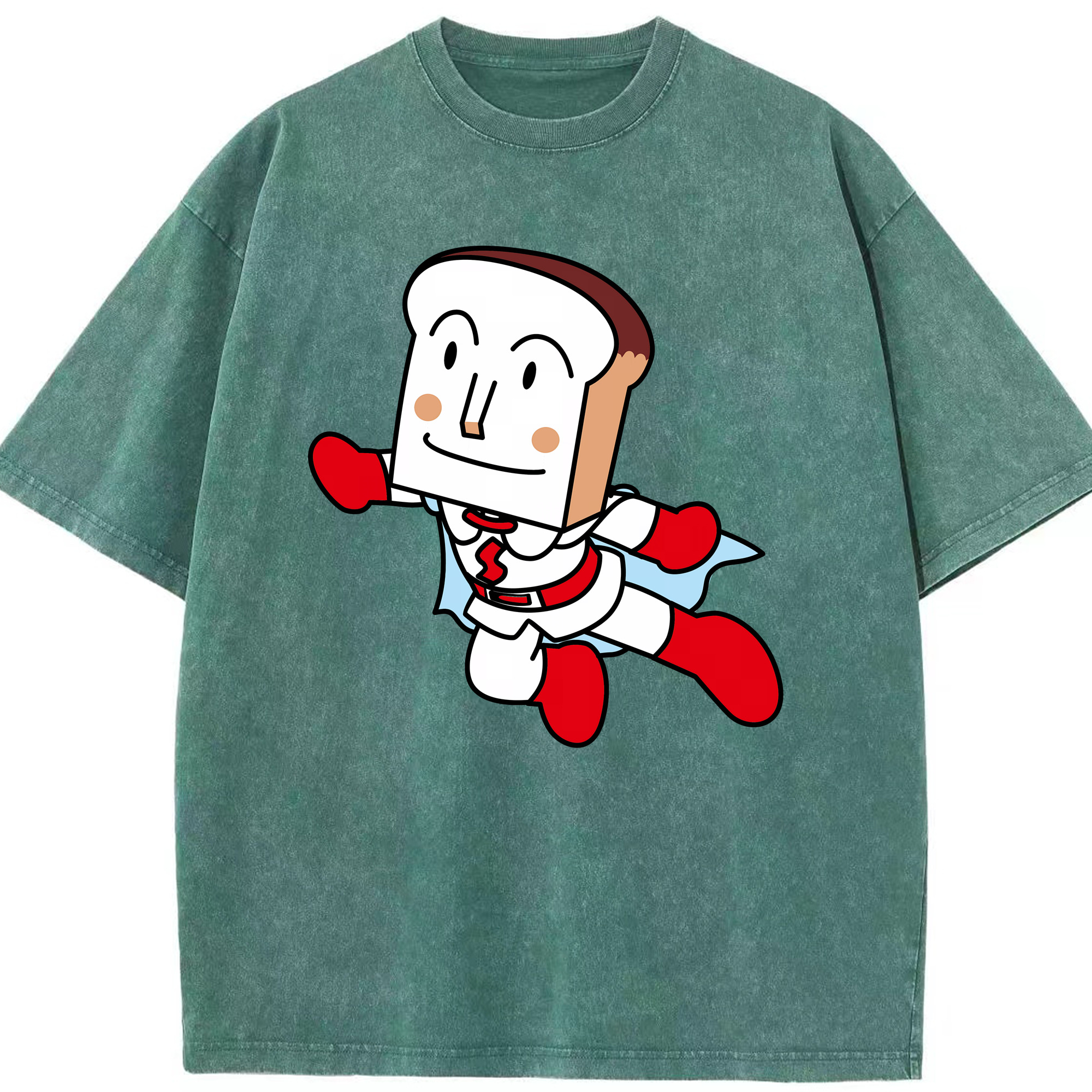 （画像用） アンパンマン Anpanman 綿100% ヴィンテージ風 半袖Tシャツ（フロントプリント）